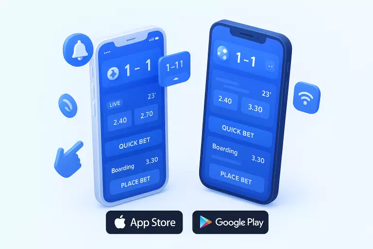 Aplikacje mobilne bukmacherów na iOS i Android - zakłady na telefonie