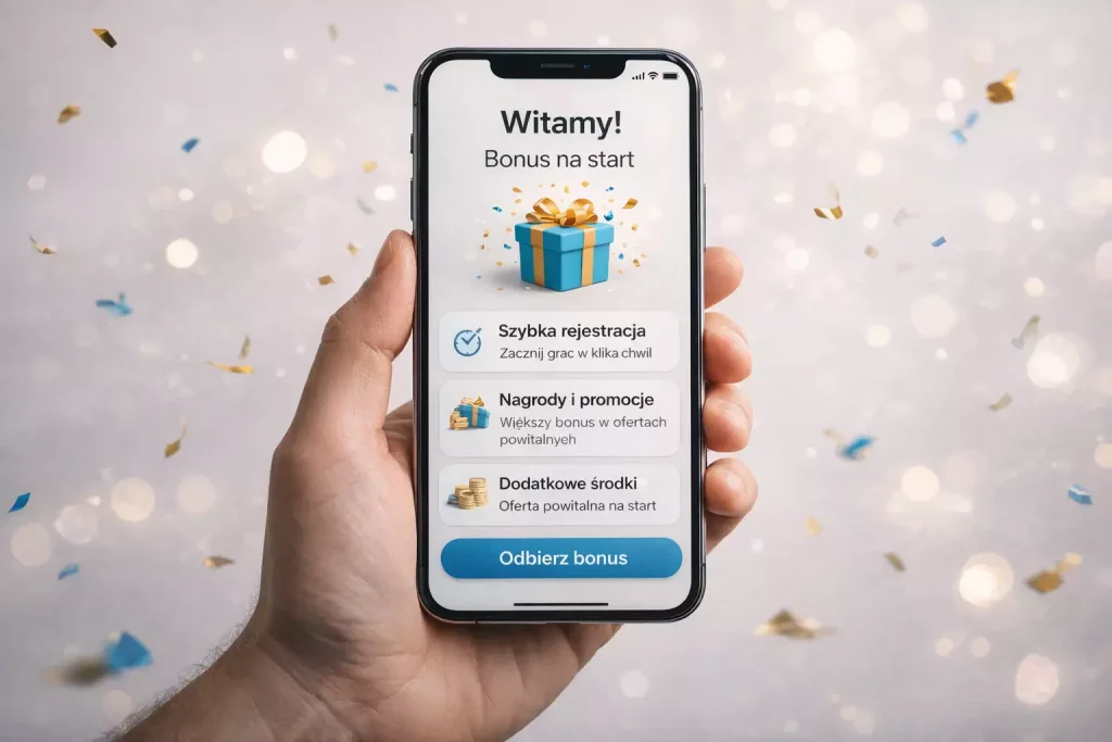 Zdjęcie smartfona z aplikacją bukmacherską