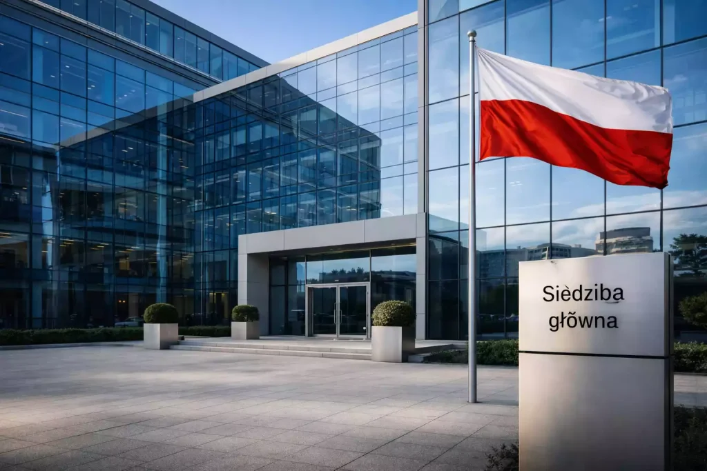 Wizerunek polskiego budynku PaΕstwowego